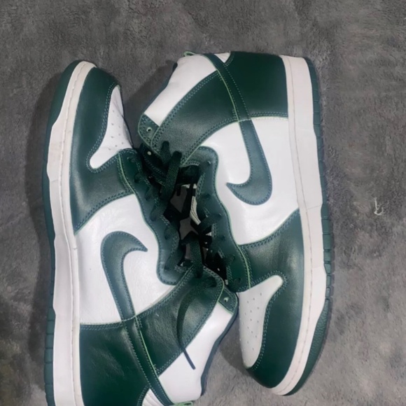 Nike dunk high Spartan green size 14 - Picture 4 of 6
